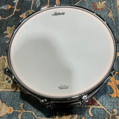 Ludwig LC661T 14x5 Raw Copperphonic Snare Drum with Tube Lugs image 9