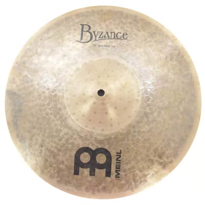 Meinl 14" Byzance Dark Hi-Hat (Pair) 2023 Un-Lathed image 1
