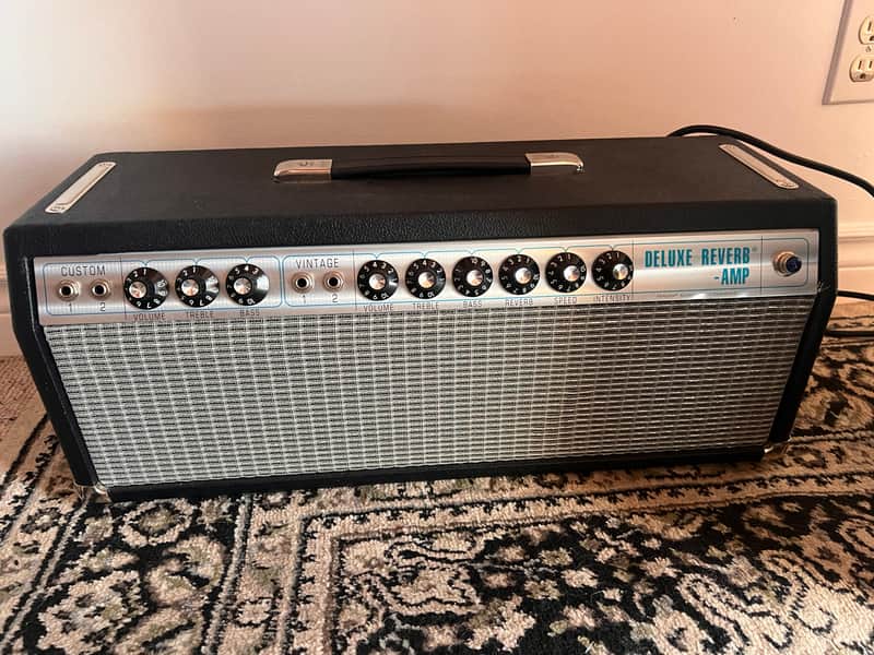 Fender '68 Deluxe Reverb Reissue 22-Watt Head image 1