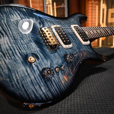 PRS Custom 24-08 10-Top One Piece Top - Whale Blue Smoke Burst #9994 image 4