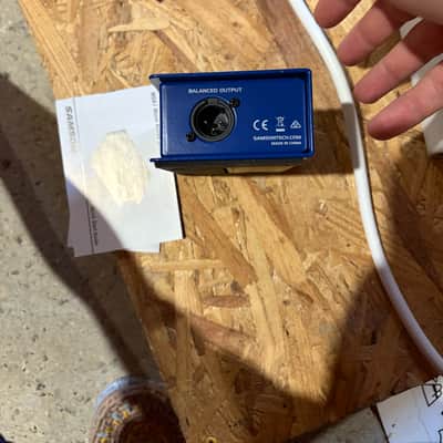 Samson MDA1 S-Max Series Mono Active Direct Box 2010s - Blue image 4