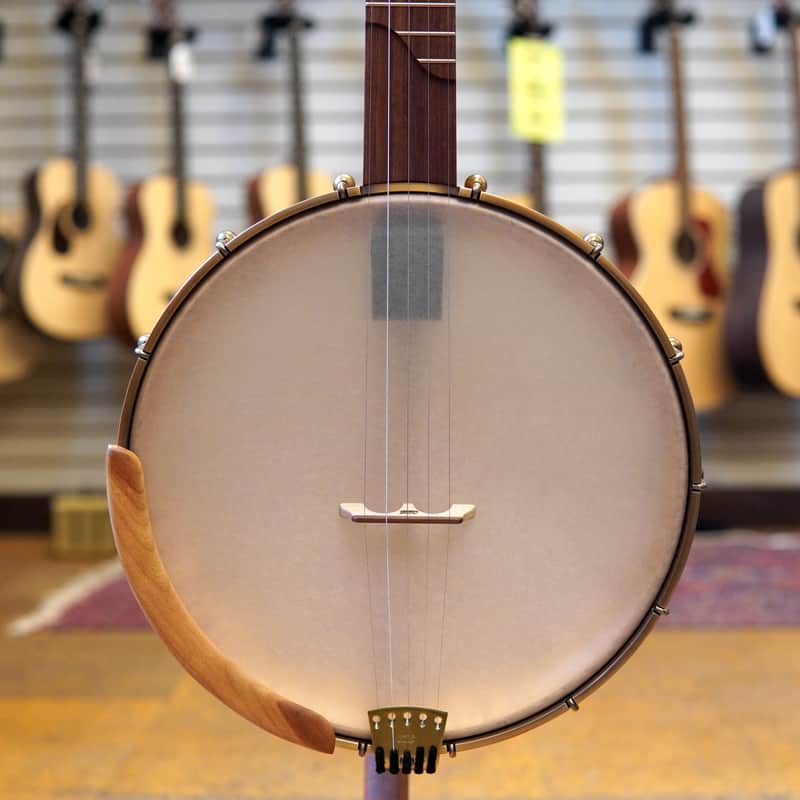 OME USA Tupelo 12" Bird's Eye Maple Open Back Banjo w/Hard Case image 1