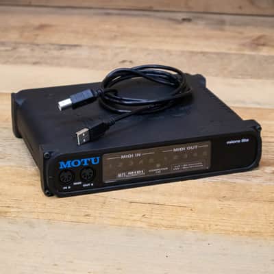 MOTU micro lite 5x5 USB Bus-Powered MIDI Interface MicroLite U283850 image 2