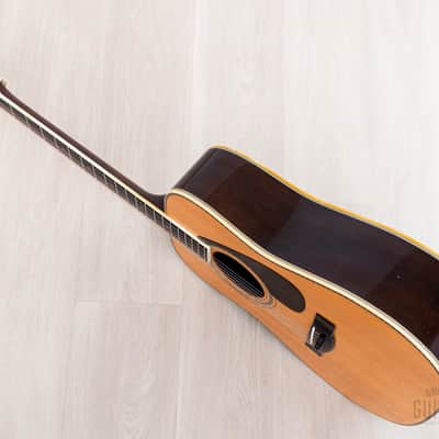 1977 Yamaha L-10 Vintage Dreadnought Acoustic Guitar, Spruce & Rosewood w/ Case & Hangtag, Japan image 14
