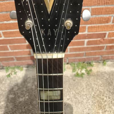 Kay Upbeat K8990 1959 Tobacco Burst Archtop image 2