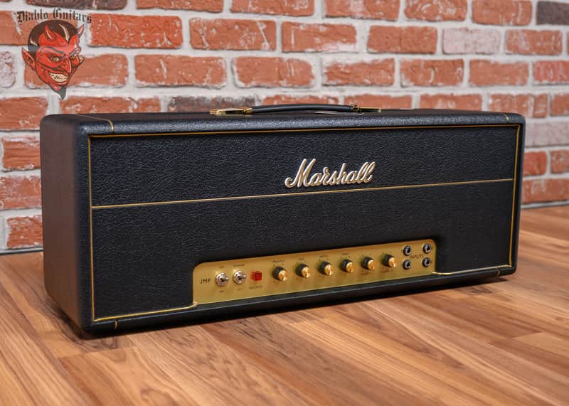 Marshall 1959HW Handwired JMP Reissue 2-Channel 100-Watt Guitar Amp Head image 1