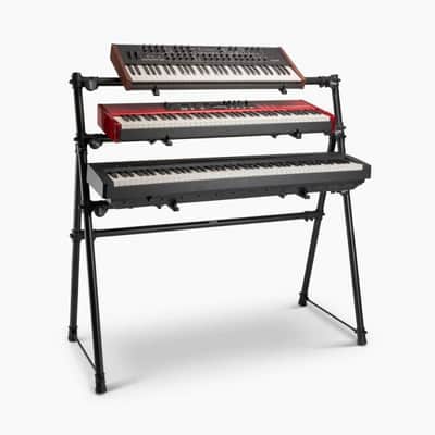 On Stage Stands KS7903 3-Tier A-Frame Keyboard Stand image 8