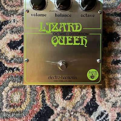 Electro-Harmonix / JHS "Big Box" Lizard Queen Octave Fuzz 2023 - Silver / Green image 1