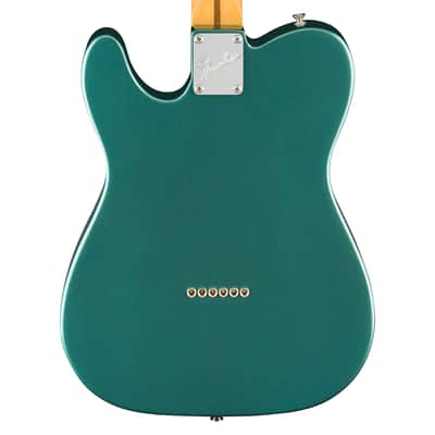 Used Fender American Professional Classic Telecaster - Faded Sherwood Green Met image 7