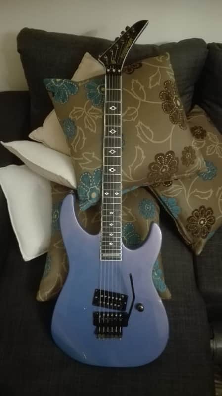 Kramer Stagemaster Mach I Standart Early 1987 Flip Flop Blue image 1