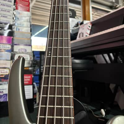 Ibanez Ergodyne EDA 905 Silver Flat 5-String image 9
