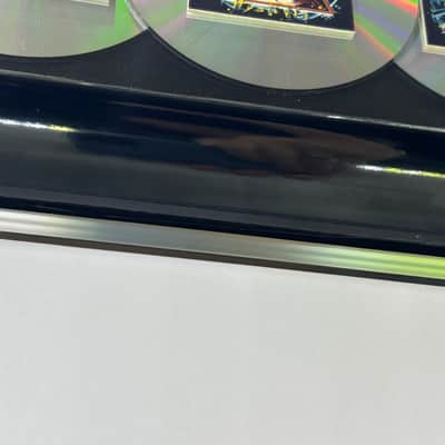 HUGE Def Leppard Hysteria World Map Award Presented To Steve Clark Gibson Guitars 15M Copies image 17