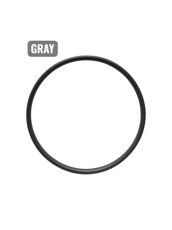 13” Gray Rubber Rim Hoop Guard Protector for Roland Alesis or Acoustic Drum image 1