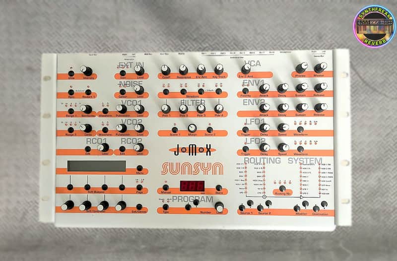 JoMox Sunsyn MK-I β
JUST 250 units Worldwide!!β
EXTREME RARE ANALOG SYNTHESIZER from 90sβ
Professional VINTAGE Synthesizer JOMOX SUNSYN β
Cleaned & Full Checked β
World Wide Shipping! image 1