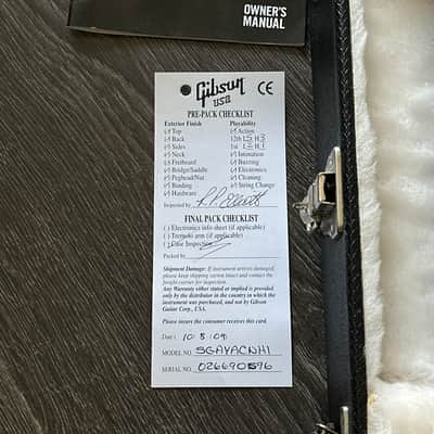 Gibson SG Angus Young Signature Model with Vibrola Checklist & Case image 3