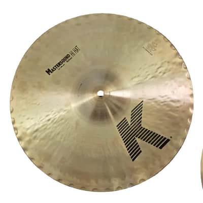 Used Zildjian K Mastersound Hi Hat Cymbals 14" - Very Good image 3