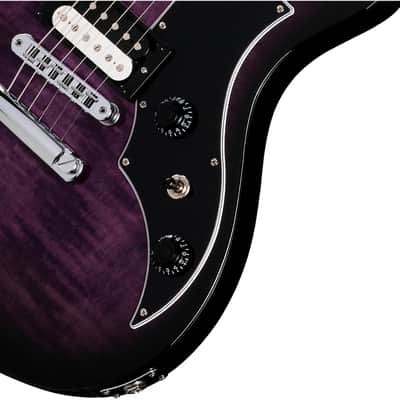 Used Gibson Victory Figured Top - Dark Purple Burst image 7