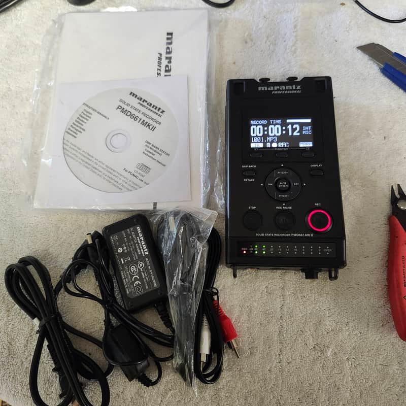 Super Clean Rebuilt Marantz PMD661 MKII Professional Recorder with current firmware image 1