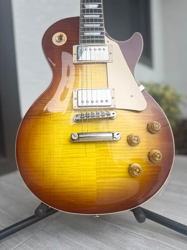 Gibson Les Paul Standard '50s with AAA Iced Tea Burst Maple Top image 1