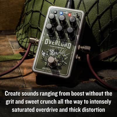 Electro-Harmonix Nano Operation Overlord Allied Overdrive Pedal image 7