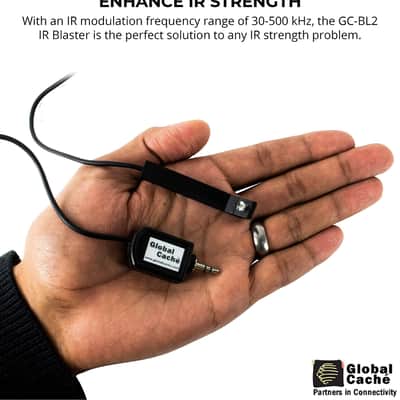 Global Caché GC-BL2 IR Blaster Transmits IR Signals up to 40 Feet with GC-100 image 3