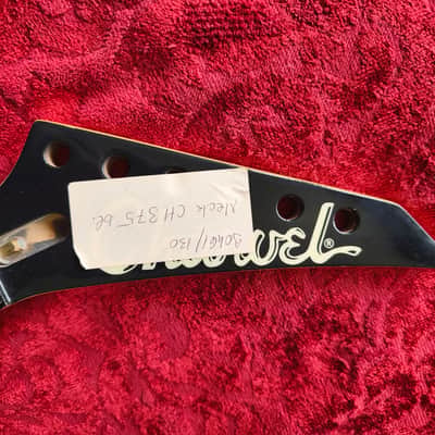 Charvel 375 Neck MIJ late 80s/early 90s – NOS Undrilled Heel – Rare Ex-Distributor Stock image 9