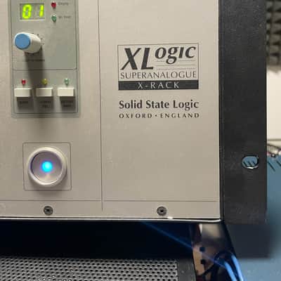 Solid State Logic X-Rack with 4 Modules Master Bus Module, 8 Channel Summing Module and 2 Pre-amp modules image 2