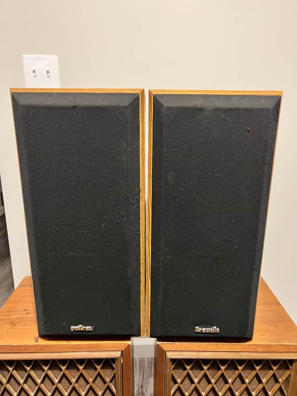 PAIR Polk Audio M5 Monitor Series 2- Early 80's image 1