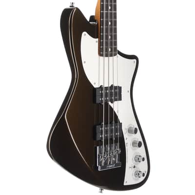 Fender American Ultra II Meteora Bass, Texas Tea, Plays Great (D4) (64650) image 3
