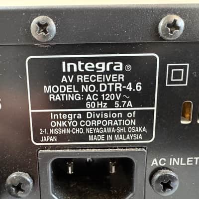 Integra DTR-4.6 Receiver HiFi Stereo Vintage Audiophile Multi Zones 5.1 Channel image 6