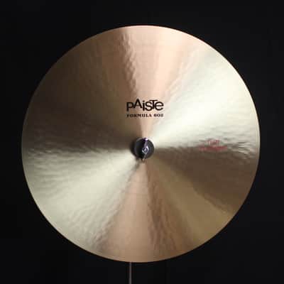 Paiste 18" Formula 602 Classic Thin Flat Ride - 1458g (video demo) image 1