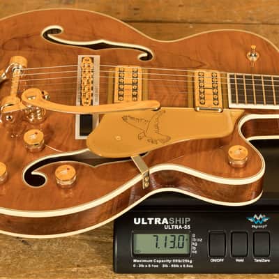 Gretsch Limited Edition Falcon Centre Block Jr. Quilted Maple Roundup Orange image 9