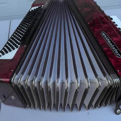 Rare Weltmeister Stella Accordion 11 Treble, 5 Bass image 9