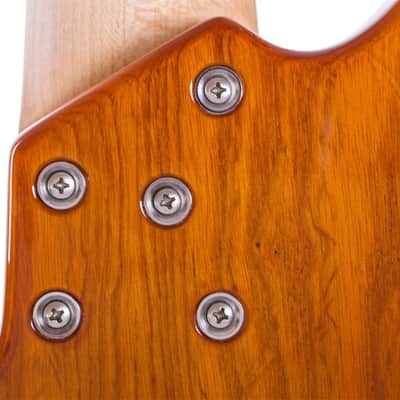 Lakland 55-94 Deluxe 5 String Translucent Amber image 10