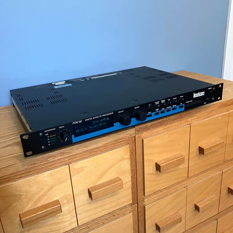 Lexicon PCM-80 Digital Effects Processor — Stereo Reverb / Delay / Multi-FX image 1