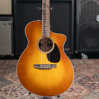 Martin SC-13E Modern Acoustic/Electric Guitar - Mezcal Burst/Koa with Gig Bag image 3