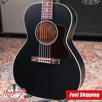 Gibson L-00 Special Parlor Acoustic/Electric Guitar - Ebony Satin with Gig Bag image 1