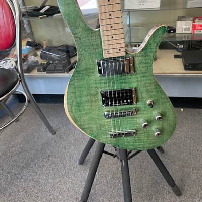 B.D. Jenkins Custom Instruments Apryl 2025 - Green flame maple image 1