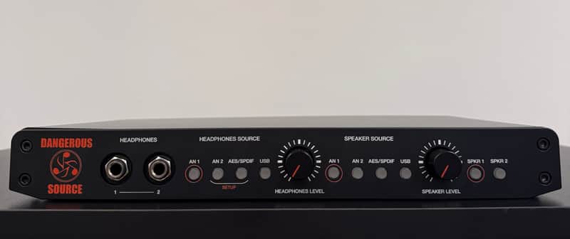 Dangerous Music Source Monitor Controller w/ Rack Kit image 1