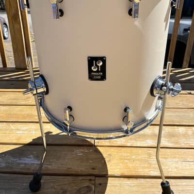 Sonor Prolite Floor Tom 16" x 16", Vintage Maple, Crème White image 1
