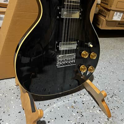 Washburn Wing Series Hawk 12 12-string Electric Guitar - Trans Black image 2