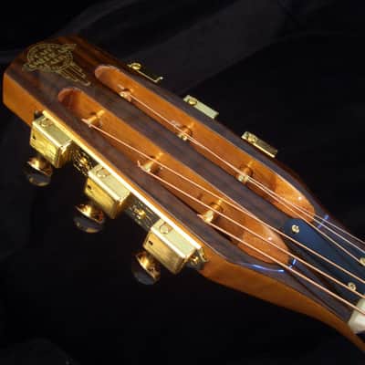Sale, LAST ONE!!! Cafe Americain Renata Gypsy Jazz Guitar, From France, Strikingly Beautiful image 7