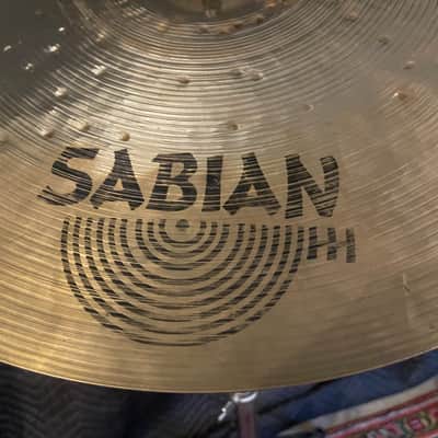 Sabian 22” HH Medium Ride Cymbal 1980's Vintage B20 2nd Gen "Solid Font" - 3301g image 5