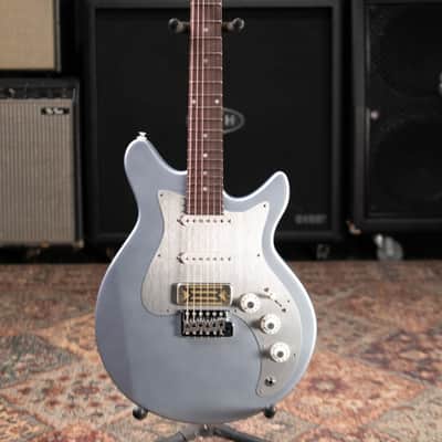 Eastman FullerTone DC'62 Electric Guitar - Ice Blue Metallic with Padded Gig Bag image 3