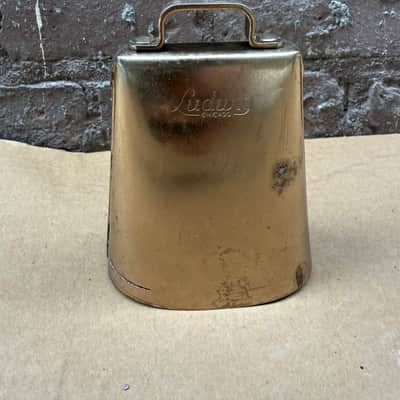 Ludwig Chicago Vintage Cowbell – For Parts / Restoration – Poor Condition image 1