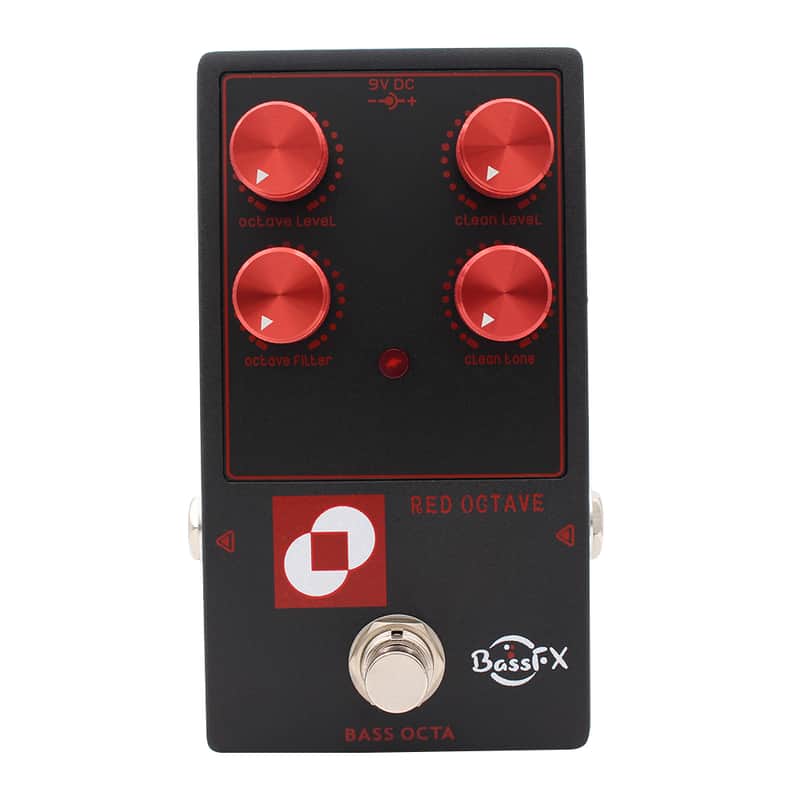 Fanmuzk Red Octave Analog Bass Octave Pedal , price included Import Duty to USA image 1