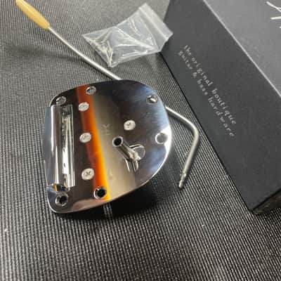 Halon Fender Jazzmaster/Jaguar tremolo-vibrato gloss nickel image 3