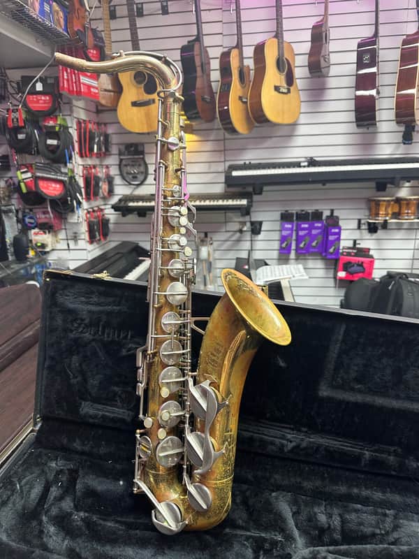 Classic Super Amati Kroglice Tenor Saxophone Made in Czechoslovakia / 96415 - L image 1