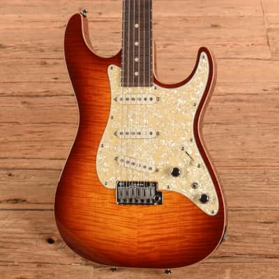 Tom Anderson Drop Top Hollow Classic Cherry Sunburst 2008 image 2