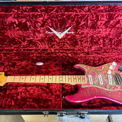 2018 Fender Custom Shop Limited Edition '68 Pink Paisley Relic Strat, Built By C.W. Fleming image 17